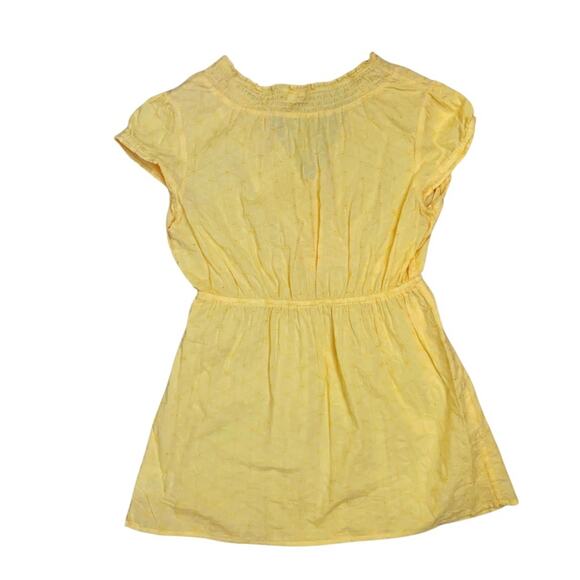 Motherhood Maternity Butter Yellow Cotton V-Neck Short Sleeve Tee Medium Top - Picture 6 of 9